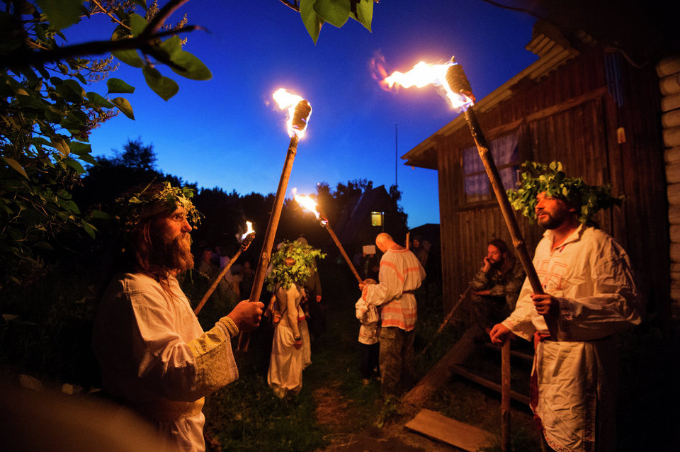 Người tham gia lễ hội. (Nguồn: Sputniknews)