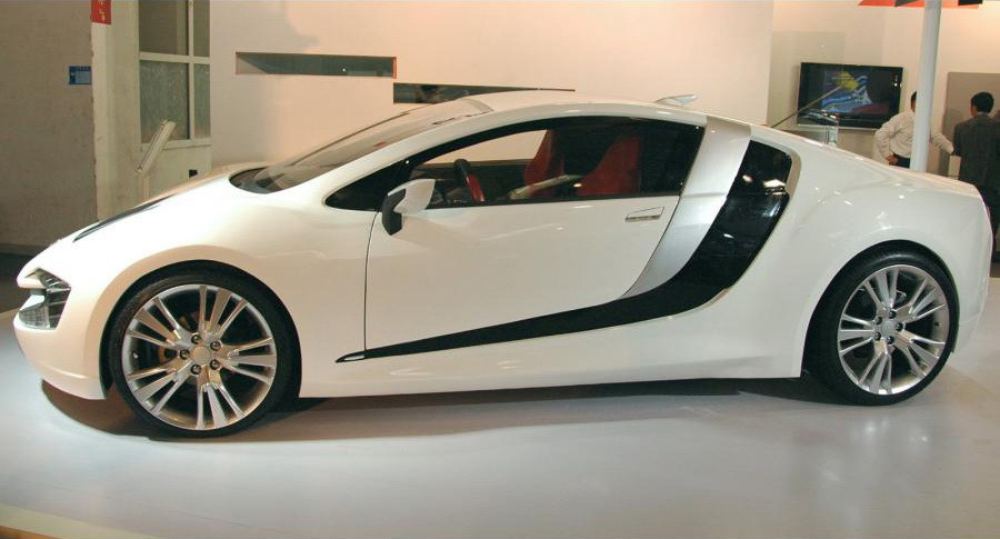 Mẫu CH Auto Lithia nhìn rất giỗng mẫu Audi R8.