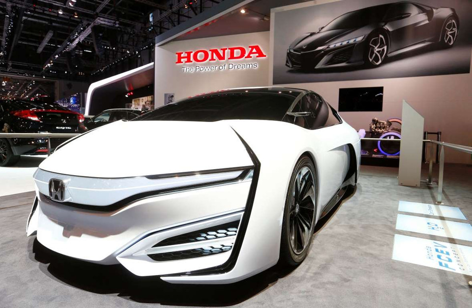 Honda FCV Concept. (Nguồn: Reuters)
