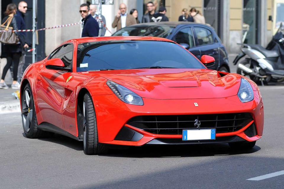 Ferrari F12 Berlinetta của Mario Balotelli. (Nguồn: Getty Images)