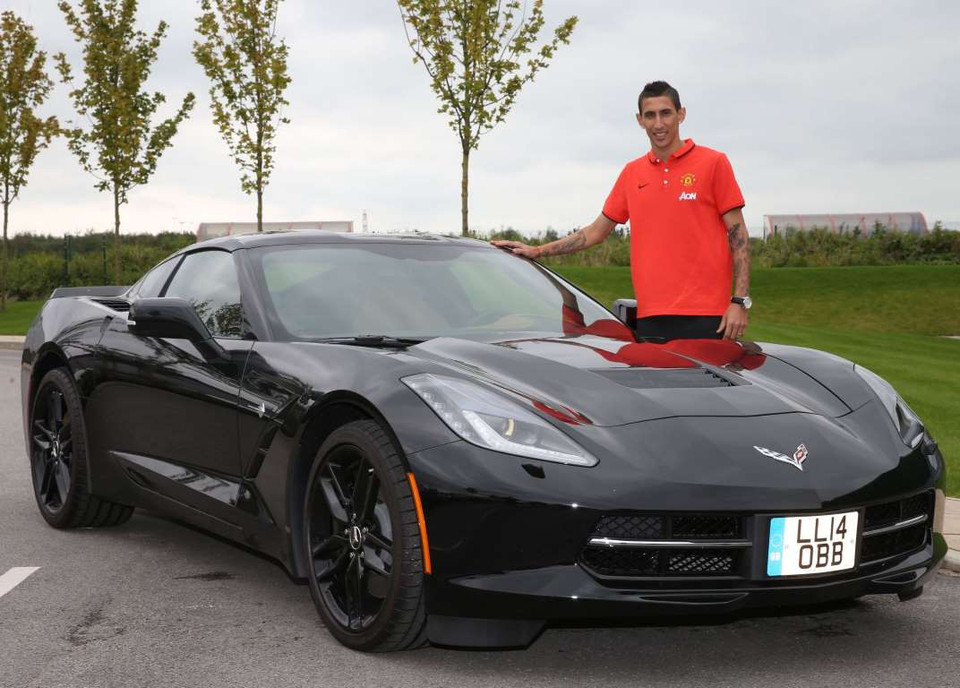 Chevrolet Corvette Stingray của Angel di Maria. (Nguồn: Getty Images)