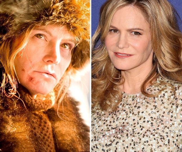 Jennifer Jason Leigh đã phải bỏ vẻ hào nhoáng thường thấy để tham gia vào Civil War trong 'The Hateful Eight' (2015). (Nguồn: Torontosun)