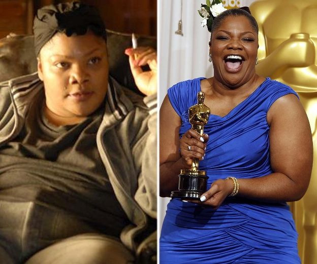 Mo'Nique phải từ bỏ trang điểm vào vai Mary Lee Johnston trong 'Precious' (2009). (Nguồn: Torontosun)