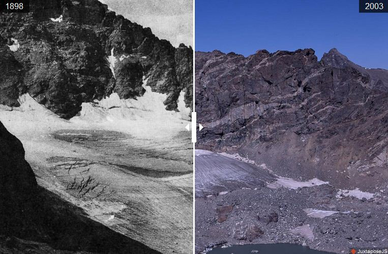 Sông băng Arapaho ở Colorado. (Nguồn: indy100.com)