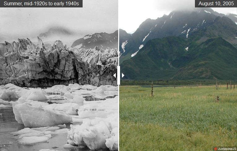 Sông băng Pedersen ở Alaska. (Nguồn: indy100.com)