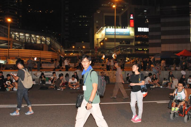 Nơi cách đây vài ngày còn tập trung hàng nghìn người biểu tình, nay đã trở nên thưa vắng.