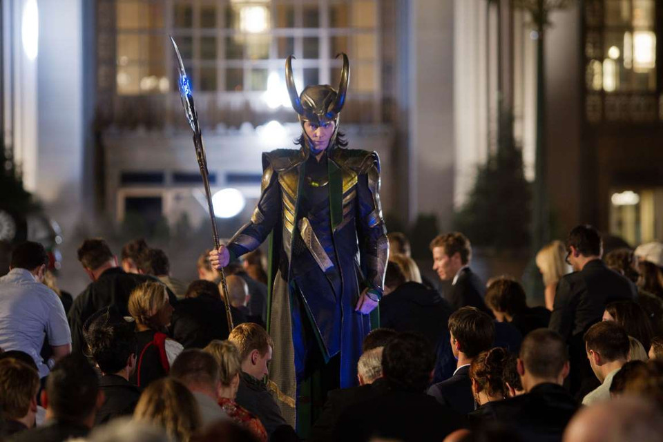 Loki (diễn viên Tom Hiddleston) là em trai của Thor. (Nguồn: Rex)