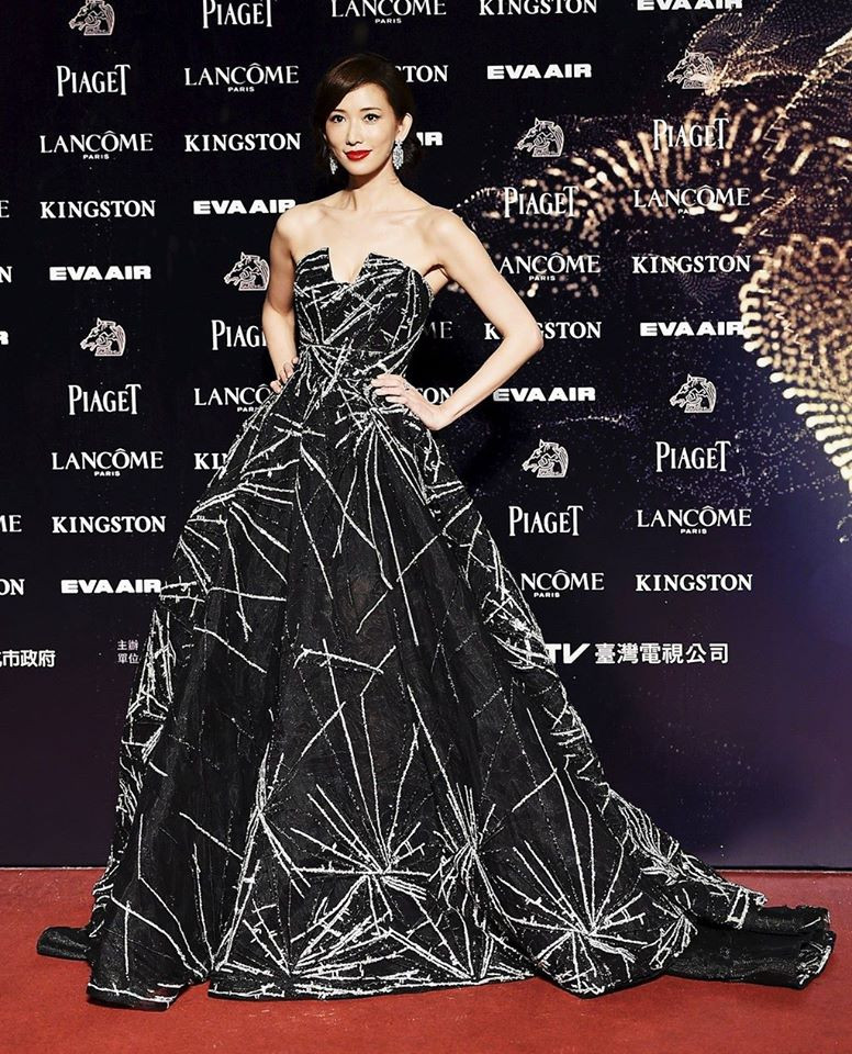 Người mẫu, diễn viên Đài Loan Lâm Chí Linh. (Nguồn: CCTVNews)