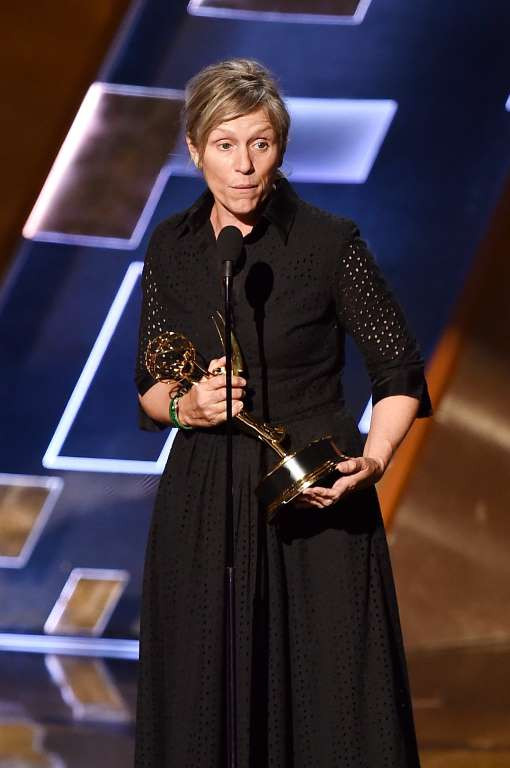 Nữ diễn viên phụ phim truyền hình ngắn, phim điện ảnh xuất sắc: Frances McDormand trong phim 'Olive Kitteridge.' (Nguồn: Getty Images)