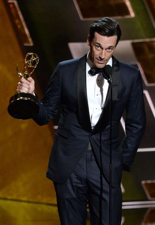 Nam diễn viên chính phim truyền hình chính kịch xuất sắc: Jon Hamm trong phim 'Mad Men.' (Nguồn: Getty Images)