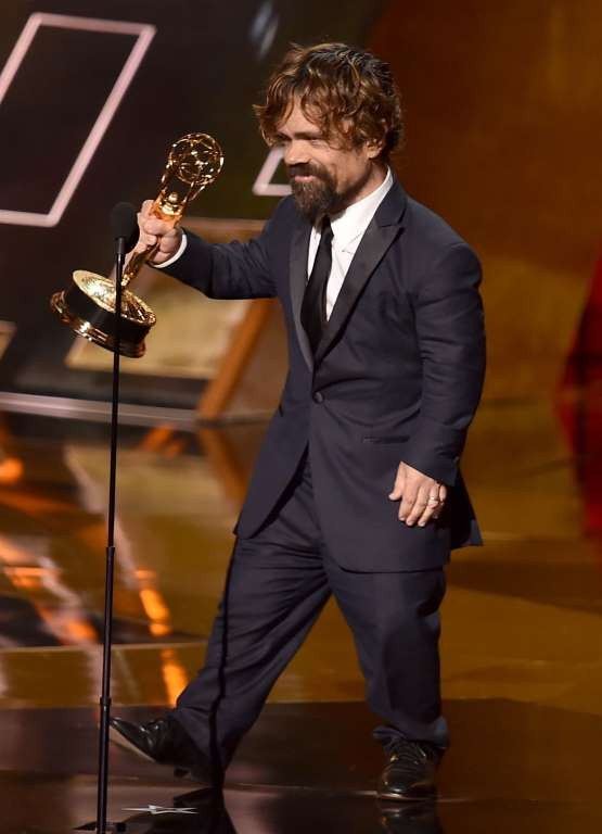 Nam diễn viên phụ phim truyền hình chính kịch xuất sắc: Peter Dinklage phim 'Game of Thrones.' (Nguồn: Getty Images)