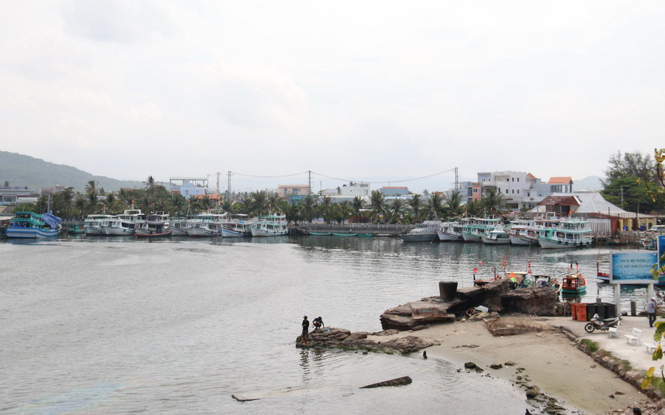 Bến tàu du lịch Phú Quốc. (Ảnh: Bùi Trường Giang/TTXVN) 