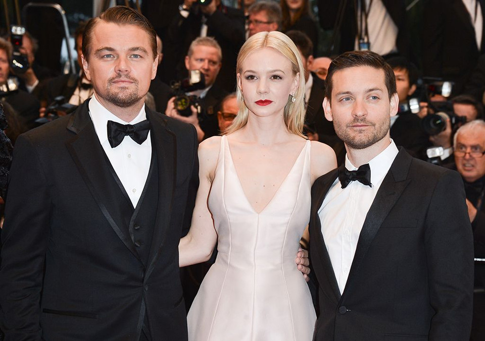 Leonardo (trái) dự lễ ra mắt phim ‘The Great Gatsby’ tại Liên hoan phim Cannes năm 2013. (Nguồn: Yahoo)