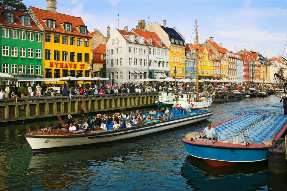 Nyhavn, Copenhagen, Đan Mạch. (Nguồn: Corbis)