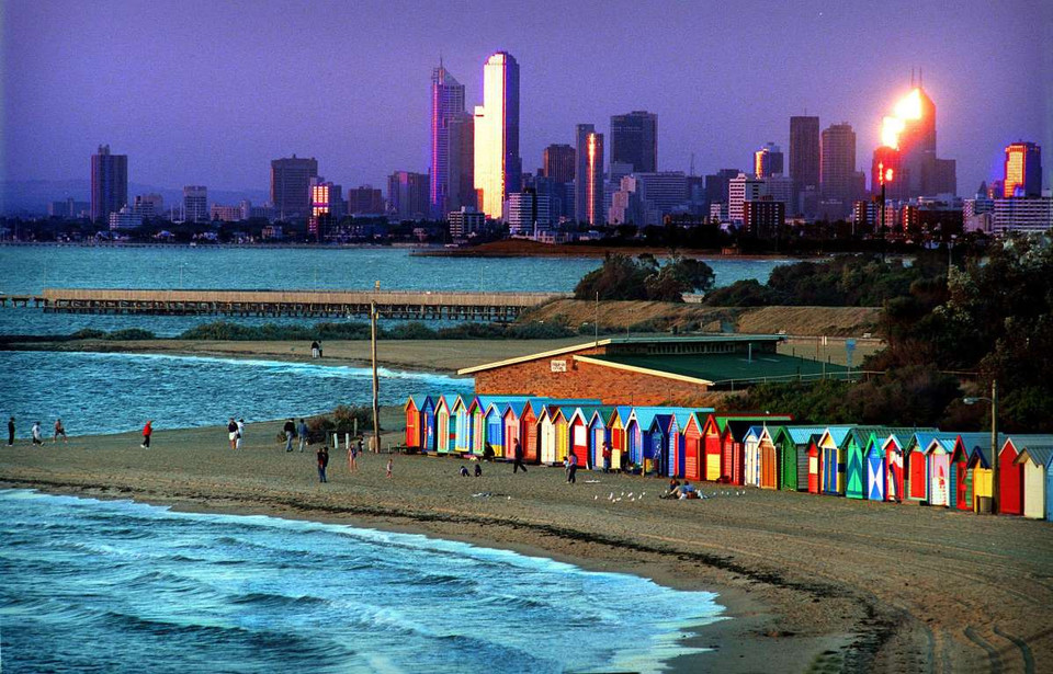 Brighton, Victoria, Australia. (Nguồn: Getty Images)