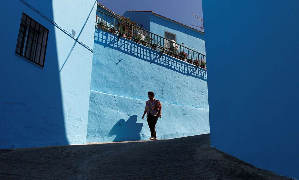 Juzcar, Andalusia, Tây Ban Nha. (Nguồn: AP)