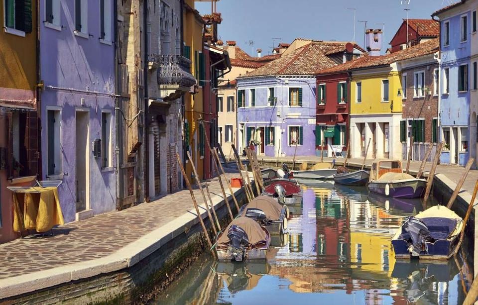 Burano, Venice, Italy. (Nguồn: Rex)