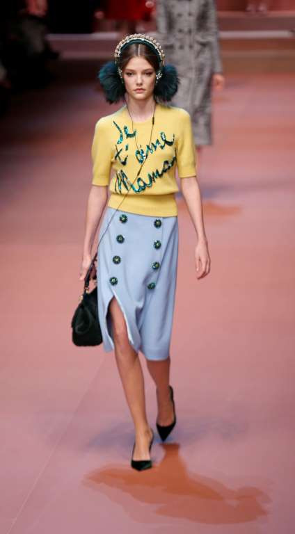 Dolce &amp; Gabbana 2015. (Nguồn: AP)