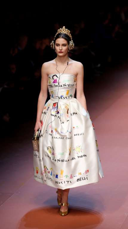 Dolce &amp; Gabbana 2015. (Nguồn: AP)