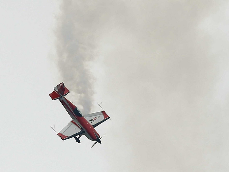 Tuy nhiên sự tập trung không hẳn đã dồn hết vào những chiếc máy bay phục vụ mục đích thương mại. Rất nhiều những chiếc máy bay nhào lộn cũng được giới thiệu tại chương trình trong đó có chiếc C 33. (Nguồn: businessinsider)