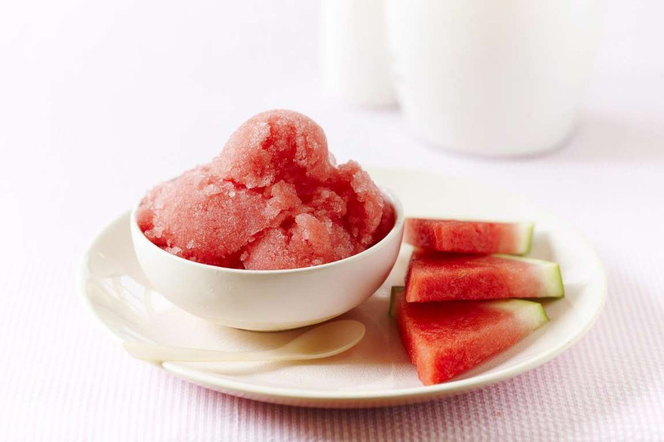 Dưa hấu xay đá. (Nguồn: take5)