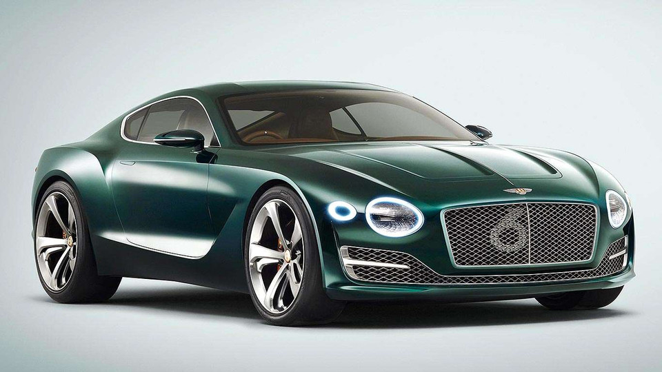 Bentley Speed EXP10 6 sử dụng đường nét đơn giản và liền lạc làm điểm nhấn cho cả nội thất và ngoại thất. Lưới tản nhiệt ma trận và bốn đèn tròn truyền thống của Bentley vẫn được đưa vào siêu xe này. (Nguồn: Motor Research)