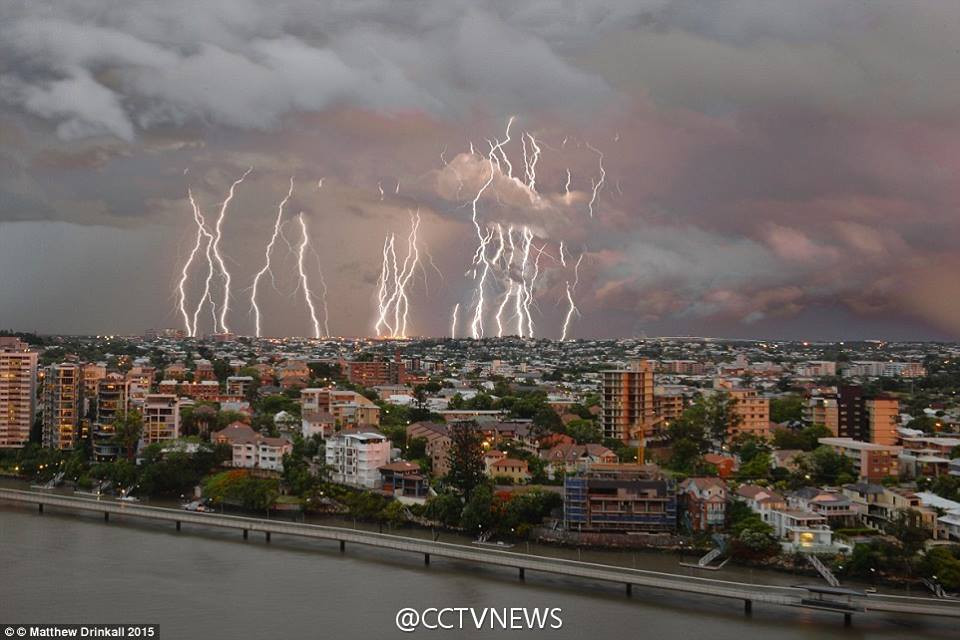 Những tuần gần đây, Australia đã trải qua nhiều hiện tượng thời tiết bất thường. (Nguồn: CCTVNews)