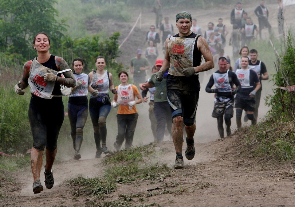 Các thí sinh đang thực hiện nhiệm vụ ở khu vực 'The Gornostai' ở Vladivostok. (Nguồn: Sputniknews)