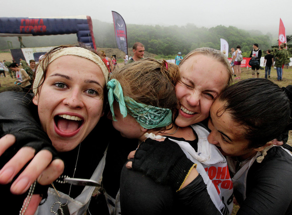 Những người hoàn thành cuộc đua đều tự xem mình là người chiến thắng. (Nguồn: Sputniknews)