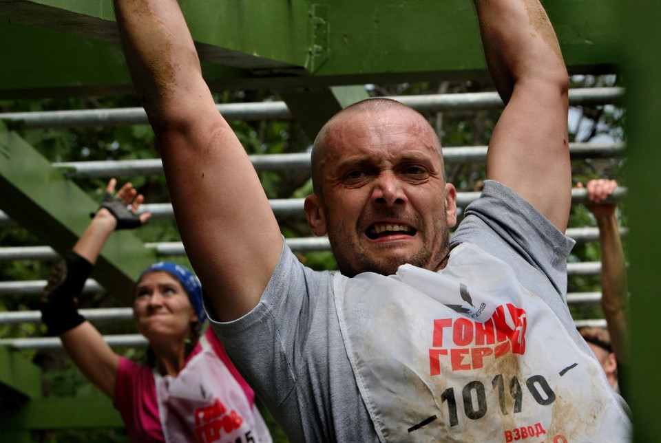 Các thí sinh đang thực hiện nhiệm vụ ở khu vực 'The Gornostai' ở Vladivostok. (Nguồn: Sputniknews)