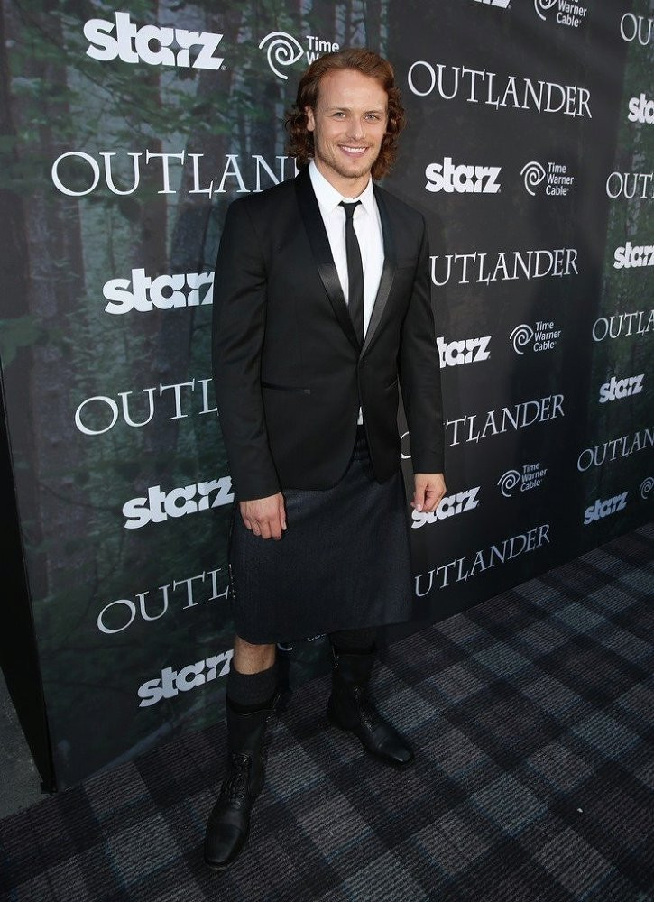 Diễn viên Sam Heughan tham dự buổi ra mắt STARZ có tên 'Outlander' ở San Dieago vào tháng 7/2014. (Nguồn: Sputniknews)