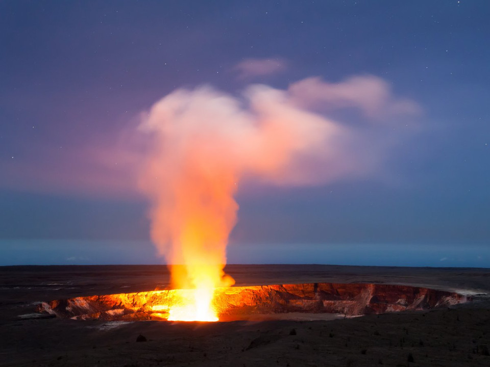 Núi lửa kilauea ở Hawaii. (Nguồn: businessinsider)