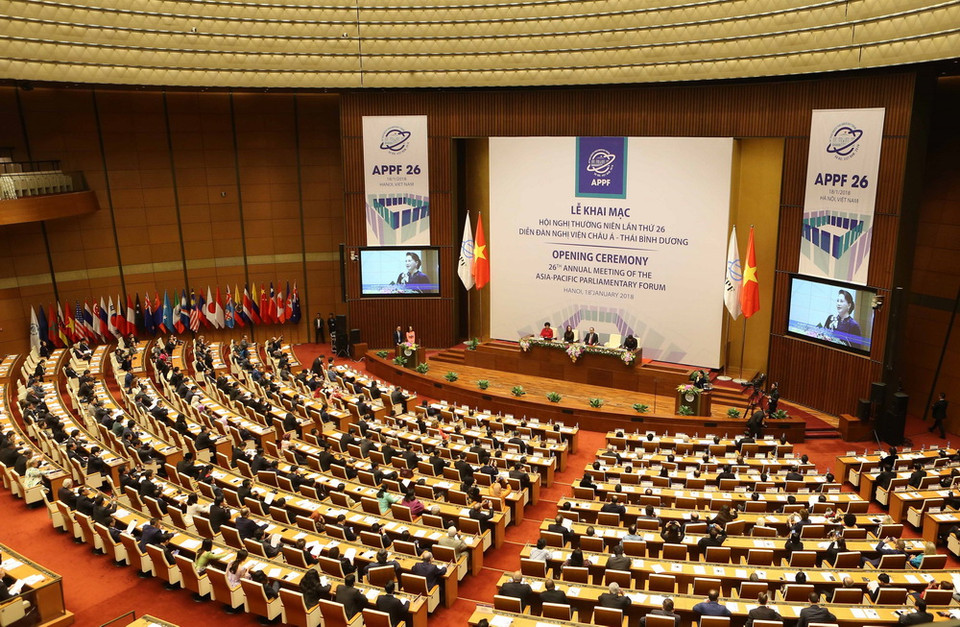 Quang cảnh lễ khai mạc. (Ảnh: Doãn Tấn/TTXVN)