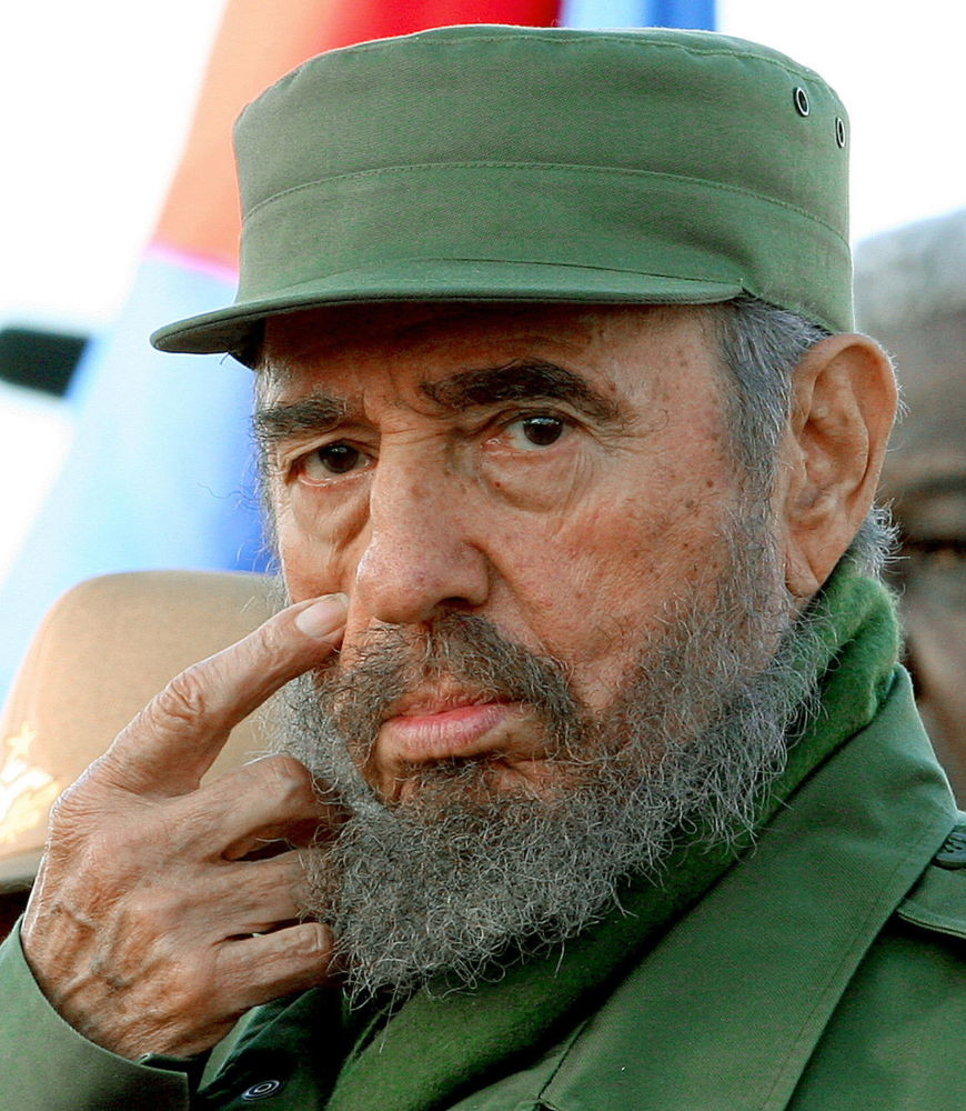 Lãnh tụ Cuba Fidel Castro rất chuộng thời trang quân đội. (Nguồn: Sputniknews)