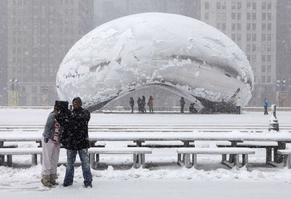 Cloud Gate, Chicago, Mỹ. (Nguồn: Getty Images)