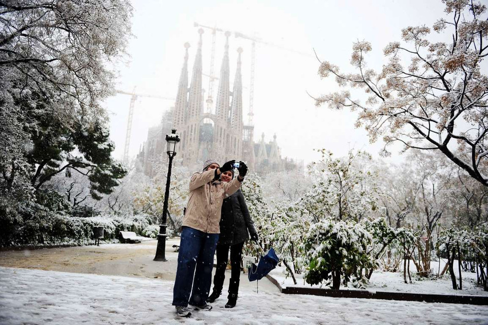 La Sagrada Familia, Tây Ban Nha. (Nguồn: Getty Images)