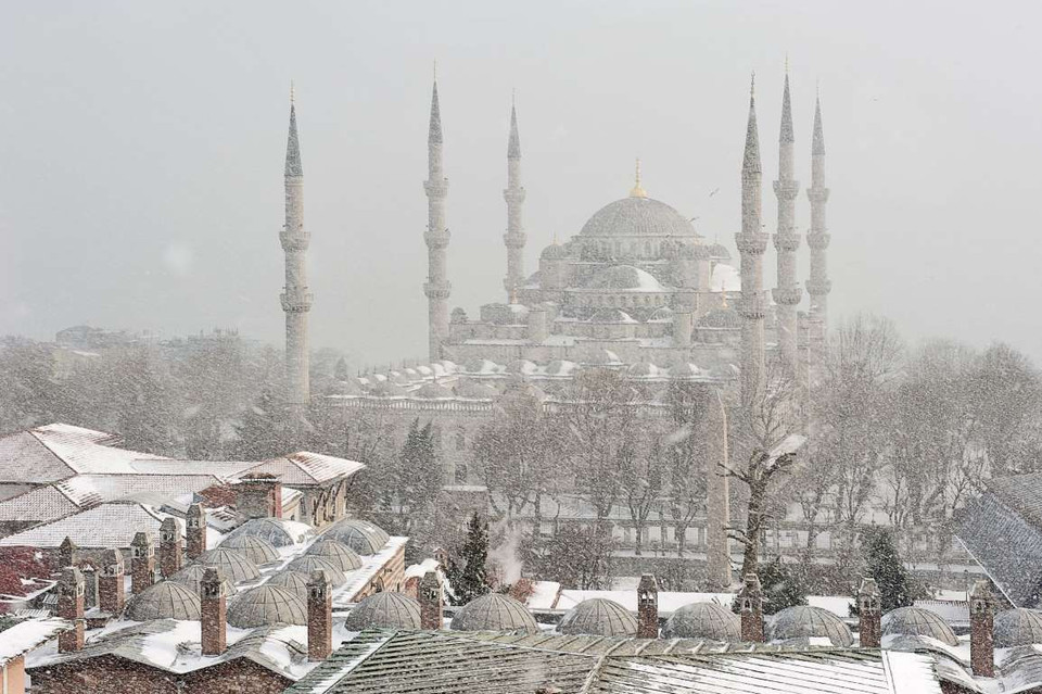 Sultan Ahmed Mosque, Thổ Nhĩ Kỳ. (Nguồn: Getty Images)
