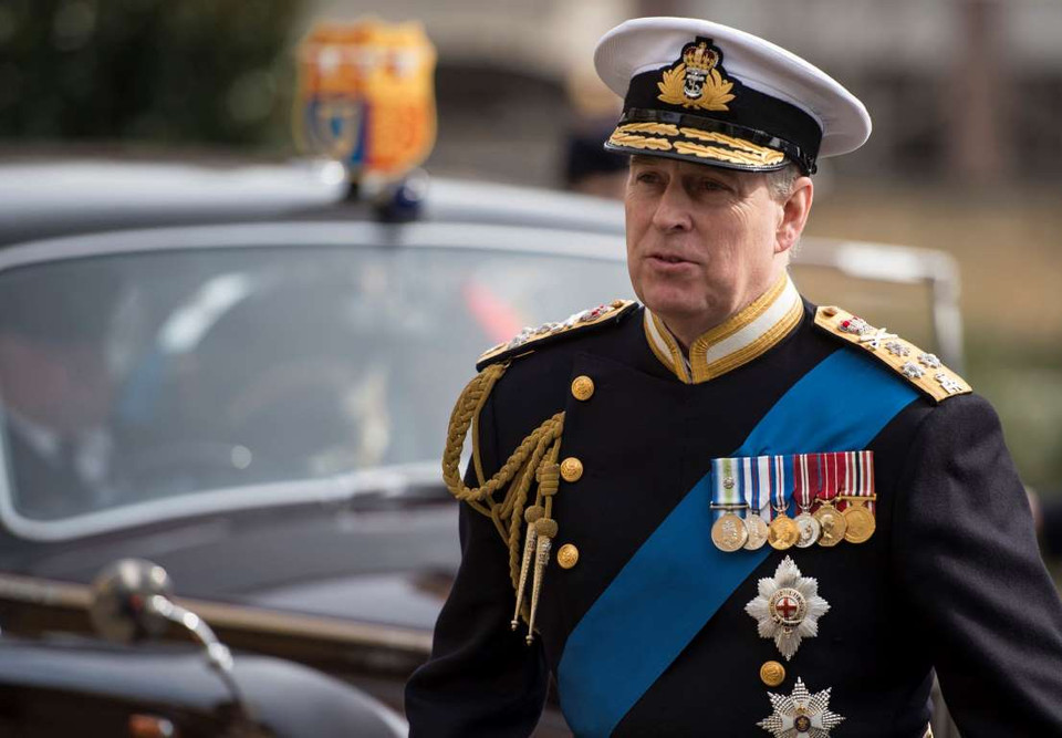 Hoàng tử Andrew, con trai thứ 2 của Nữ hoàng Elizabeth II. (Nguồn: Getty Images)