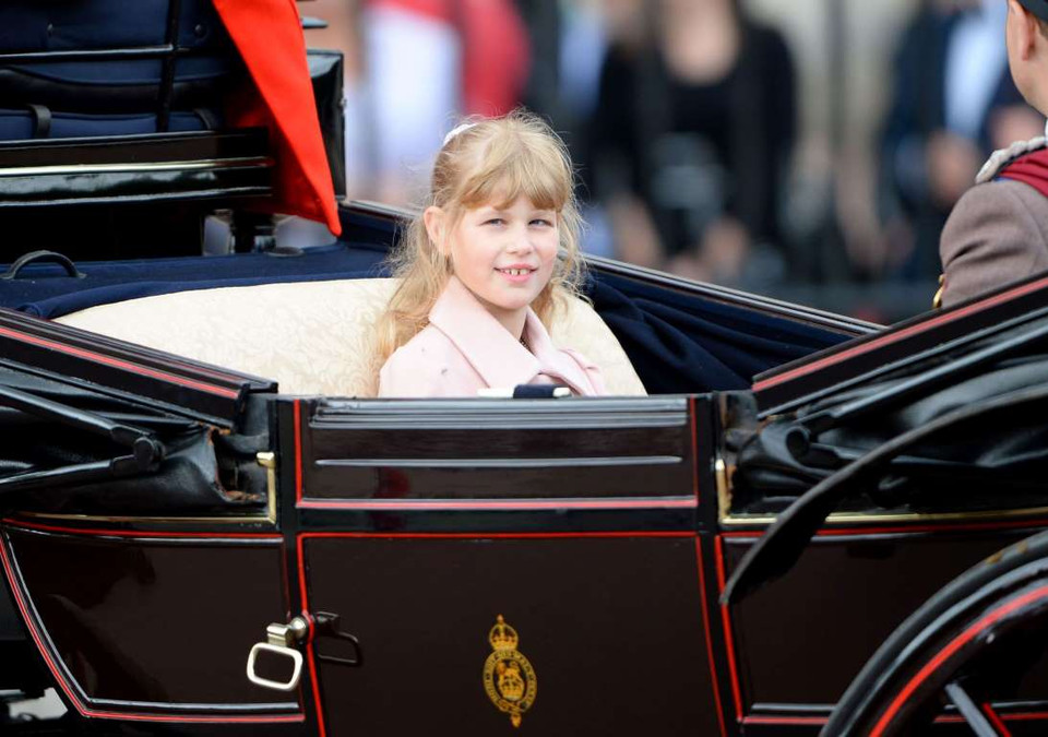 Lady Louise, cô con gái lớn của Hoàng tử Edward. (Nguồn: Rex)