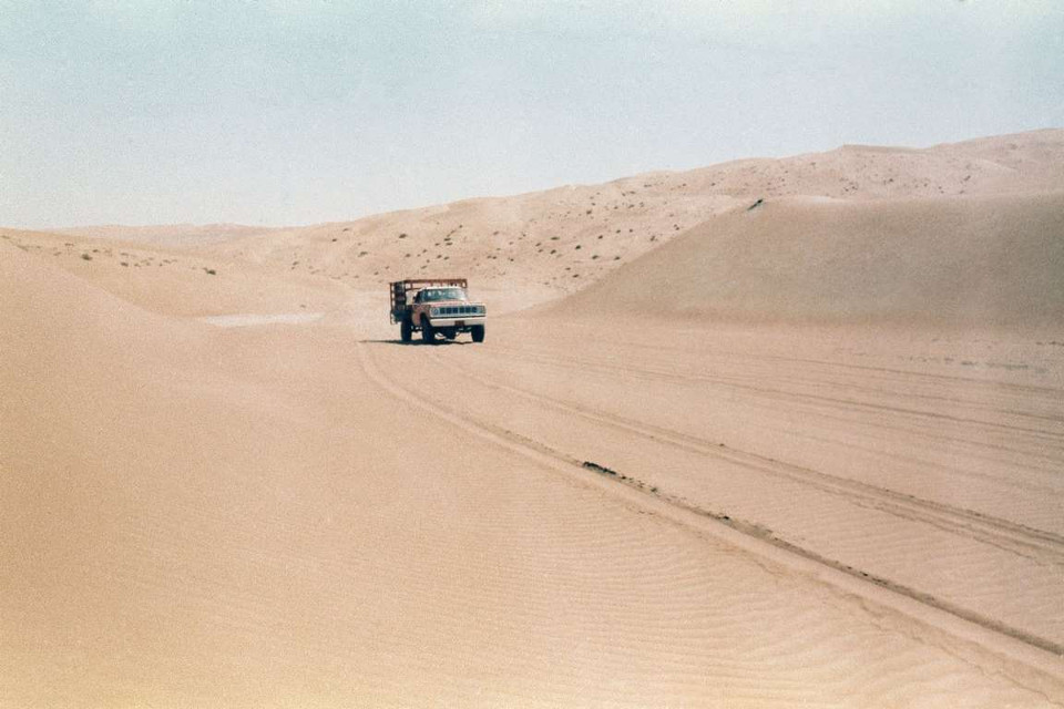 Rub'al Khali, bán đảo Arab (55 độ C). (Nguồn: AP)