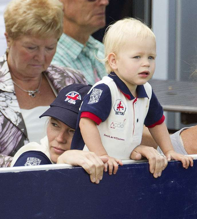 Isla là con thứ hai của Peter Phillips. (Nguồn: Rex)