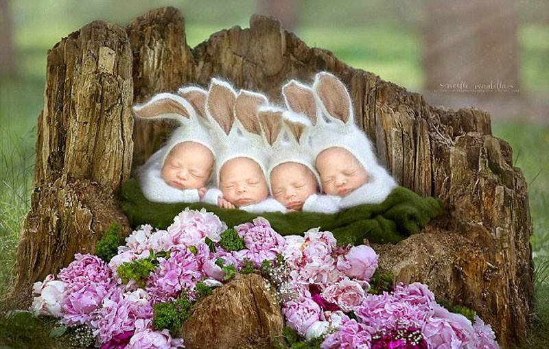 Sẽ còn gì tuyệt vời hơn khi các cặp bố mẹ thấy con mình thật dễ thương trong bộ quần áo động vật ngộ nghĩnh. (Nguồn: CCTVNews)