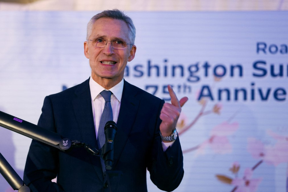 Tổng Thư ký Tổ chức Hiệp ước Bắc Đại Tây Dương (NATO) Jens Stoltenberg (ảnh) cho biết NATO hiện nay “lớn hơn, mạnh hơn và đoàn kết hơn bao giờ hết.” (Ảnh: AFP/TTXVN)