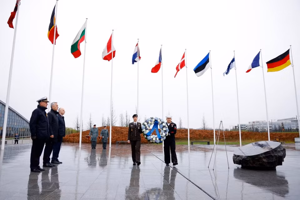 NATO ngày 4/4/2024 đã kỷ niệm 75 năm thành lập tại trụ sở ở Brussels (Bỉ). Tổng Thư ký Jens Stoltenberg cho biết NATO hiện nay “lớn hơn, mạnh hơn và đoàn kết hơn bao giờ hết.” (Ảnh: AFP/TTXVN)