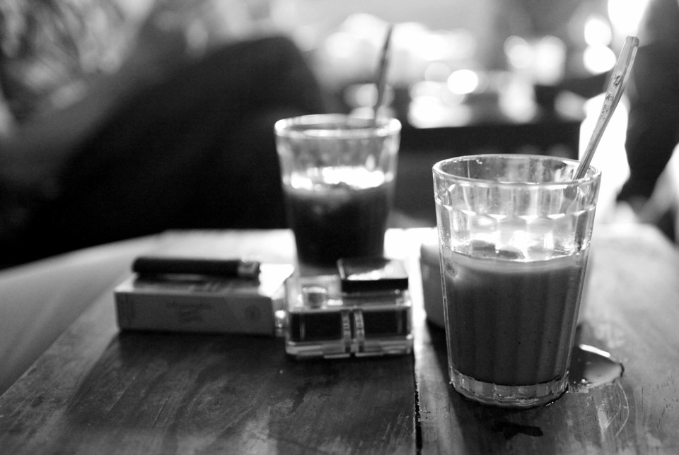 Cafe Đinh được giữ gìn như một góc Hà Nội thời bao cấp. (Ảnh: PV/Vietnam+)