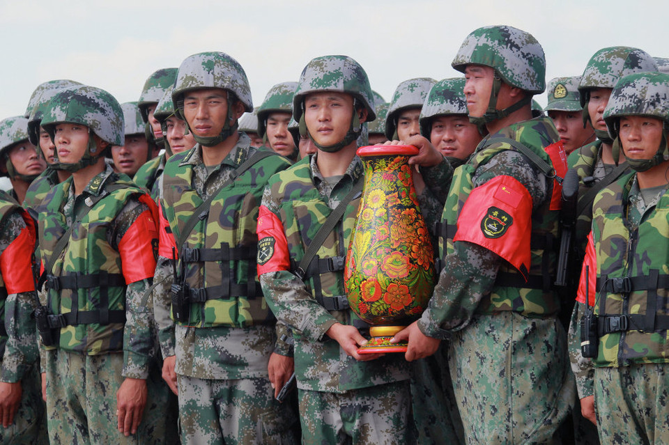 Đội Trung Quốc đứng thứ 2, đội Belarus xếp thứ 3. (Nguồn: Sputniknews)