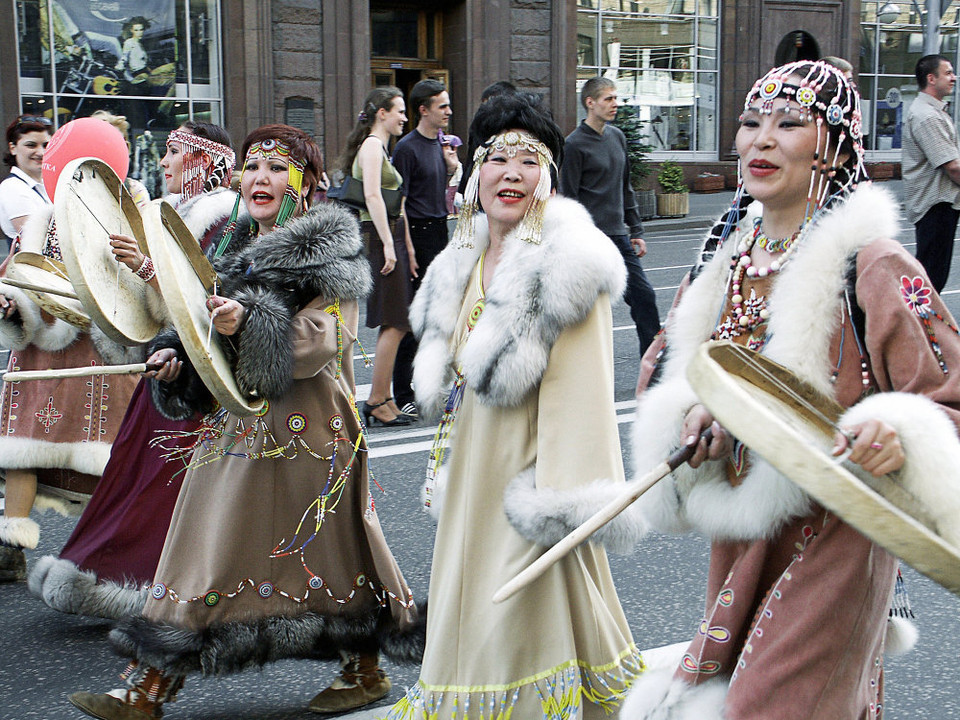 Các đại biểu ở khu tự trị Dolgano-Nenets . (nguồn: Sputniknews)