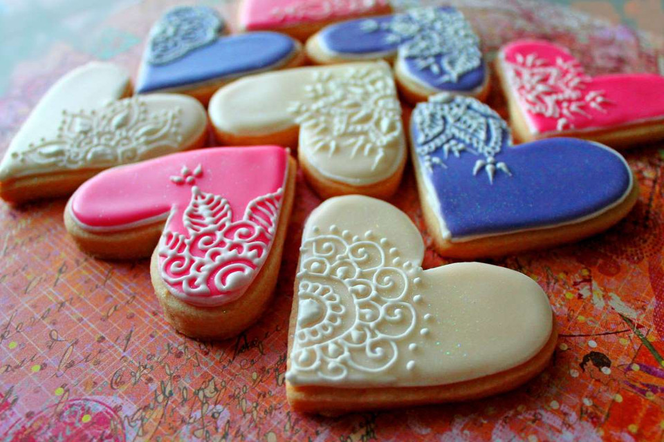 Những chiếc bánh quy hình trái tim. (Nguồn: Getty Images)