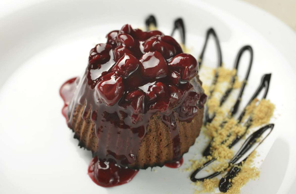 Bánh nước sốt chocolate. (Nguồn: Getty Images)