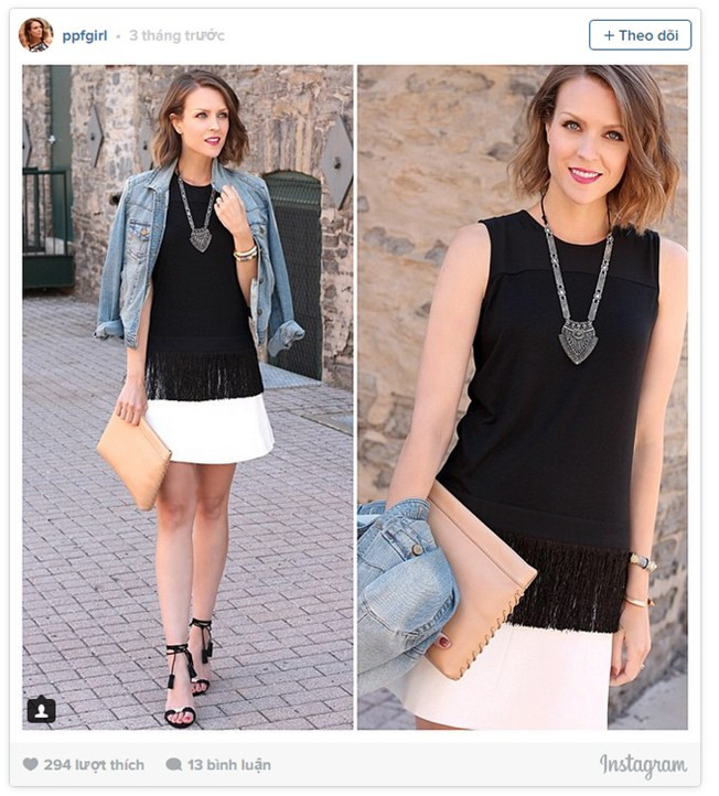 Kimberly với tên instagram: Penny Pincher Fashion